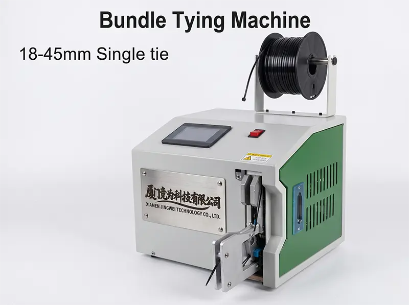 Machine à attacher automatique pour câbles 18-45mm avec écran tactile - WPM-845C