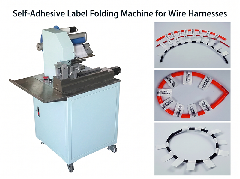 Machine de pliage d'étiquettes autocollantes WPM-60A