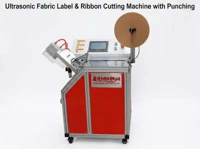 Coupe-Ruban à Ultrasons avec Poinçonnage WPM-UL