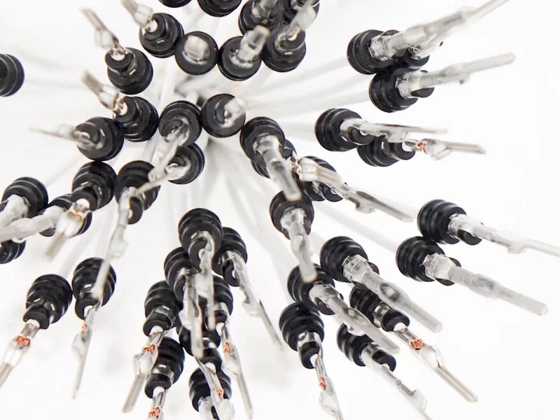 machine de sertissage de fil et d’insertion de joint d’eau, machine d’insertion de joint d’eau, machine d’insertion