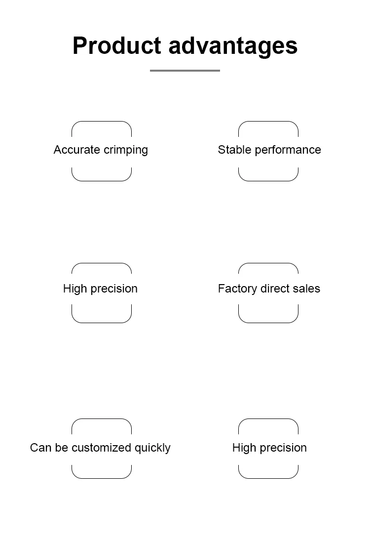 Customized crimping mold, wire crimping machine die, Six side mold, change for the terminal machine Moule de sertissage personnalisé, matrice de machine de sertissage de fil, moule à six côtés, changement pour la machine terminale