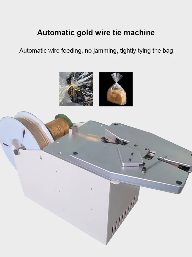 Machine à attaches torsadées pour pain, Machine à attaches torsadées, Machine à attaches torsades pour aliments