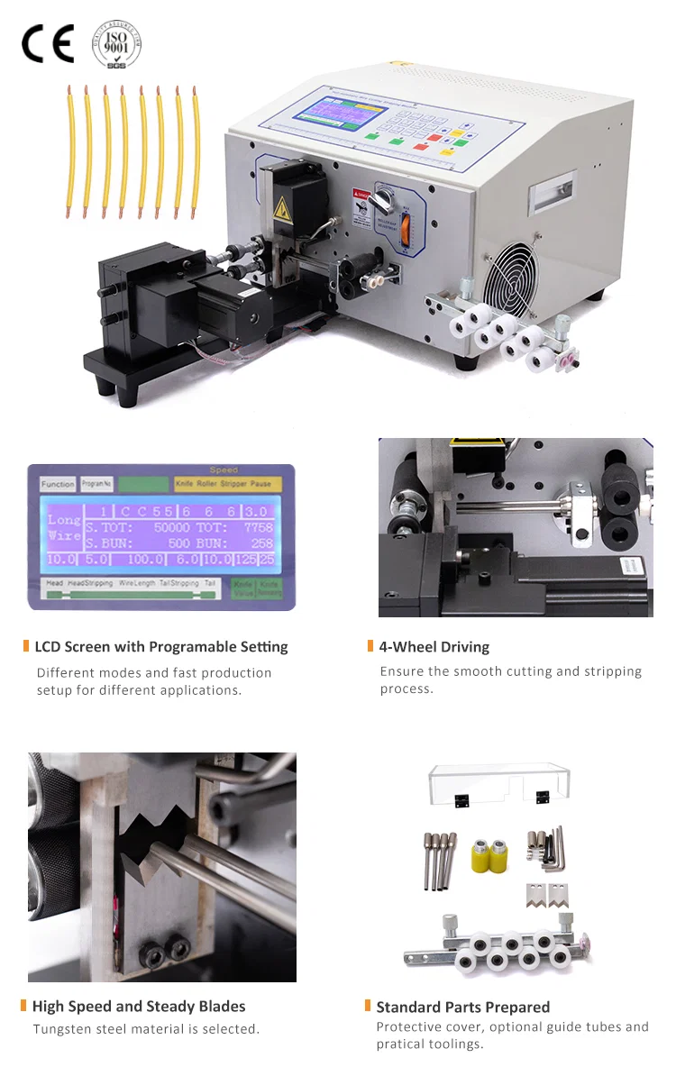 Wire Cutting Stripping Twisting Machine, Wire Cut Strip Twisting Machine, Wire Stripping Machine Machine à retordre à dénuder de fil, Machine à retordre à dénuder de fil, Machine à dénuder