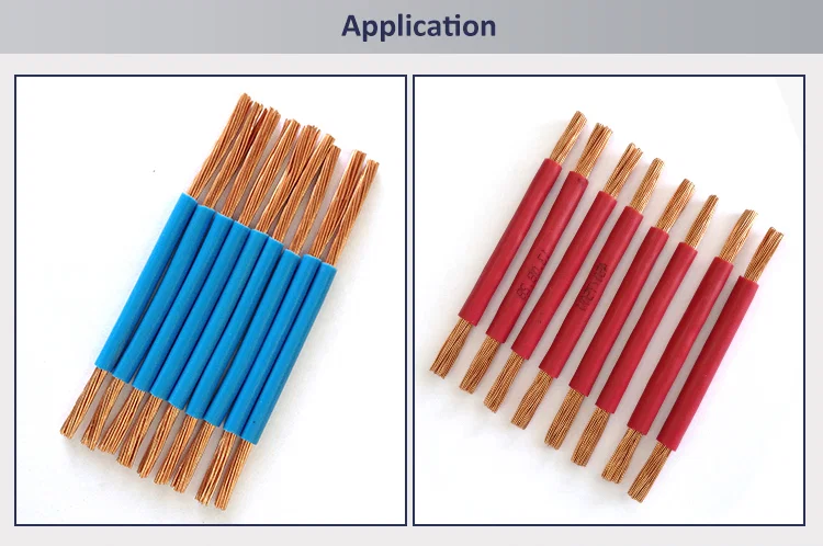 affichage d’échantillon de machine à dénuder de câbles, machine de découpe de fil, machine de dénudage automatique 