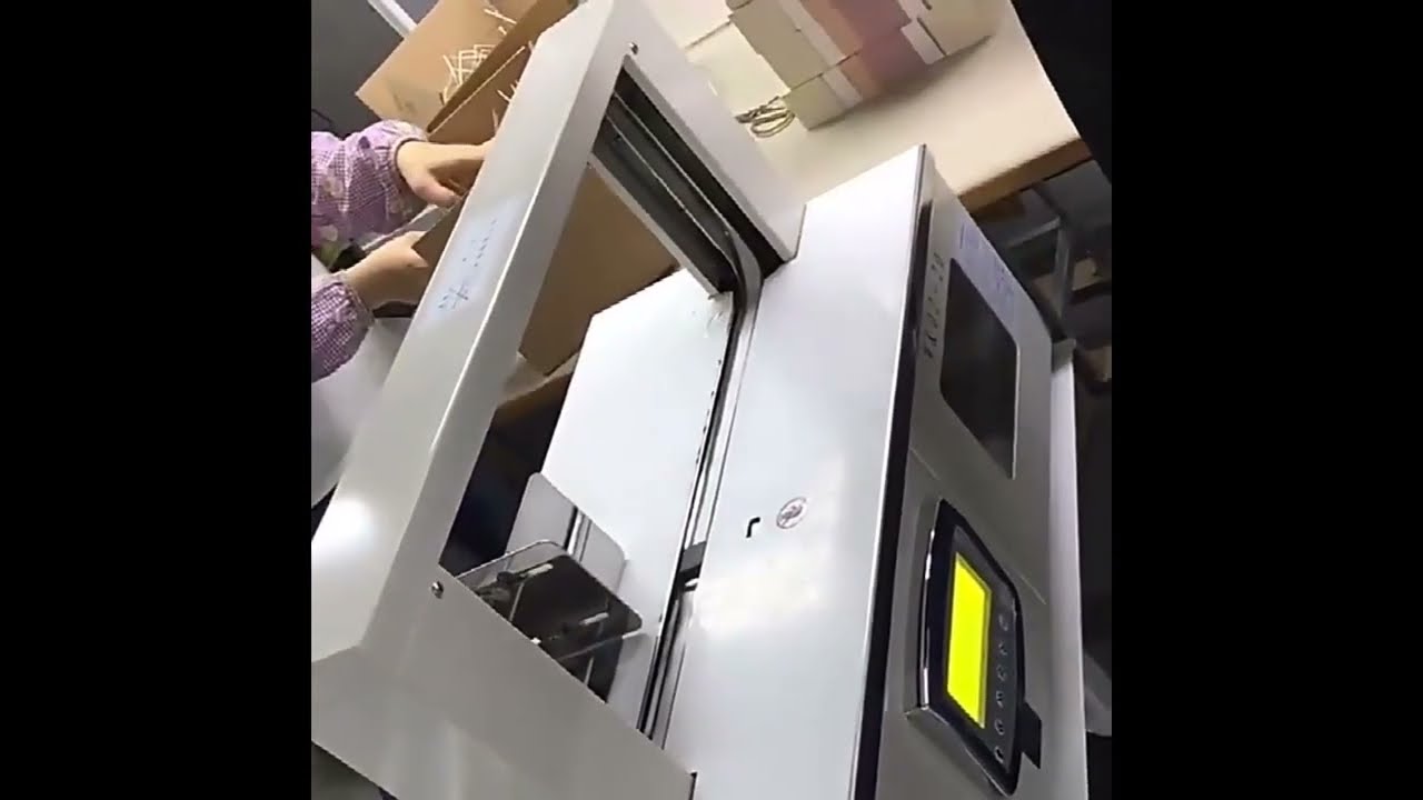 Machine de cerclage et d'emballage de cartons - Scelleuse automatique à ruban pour boîtes en papier