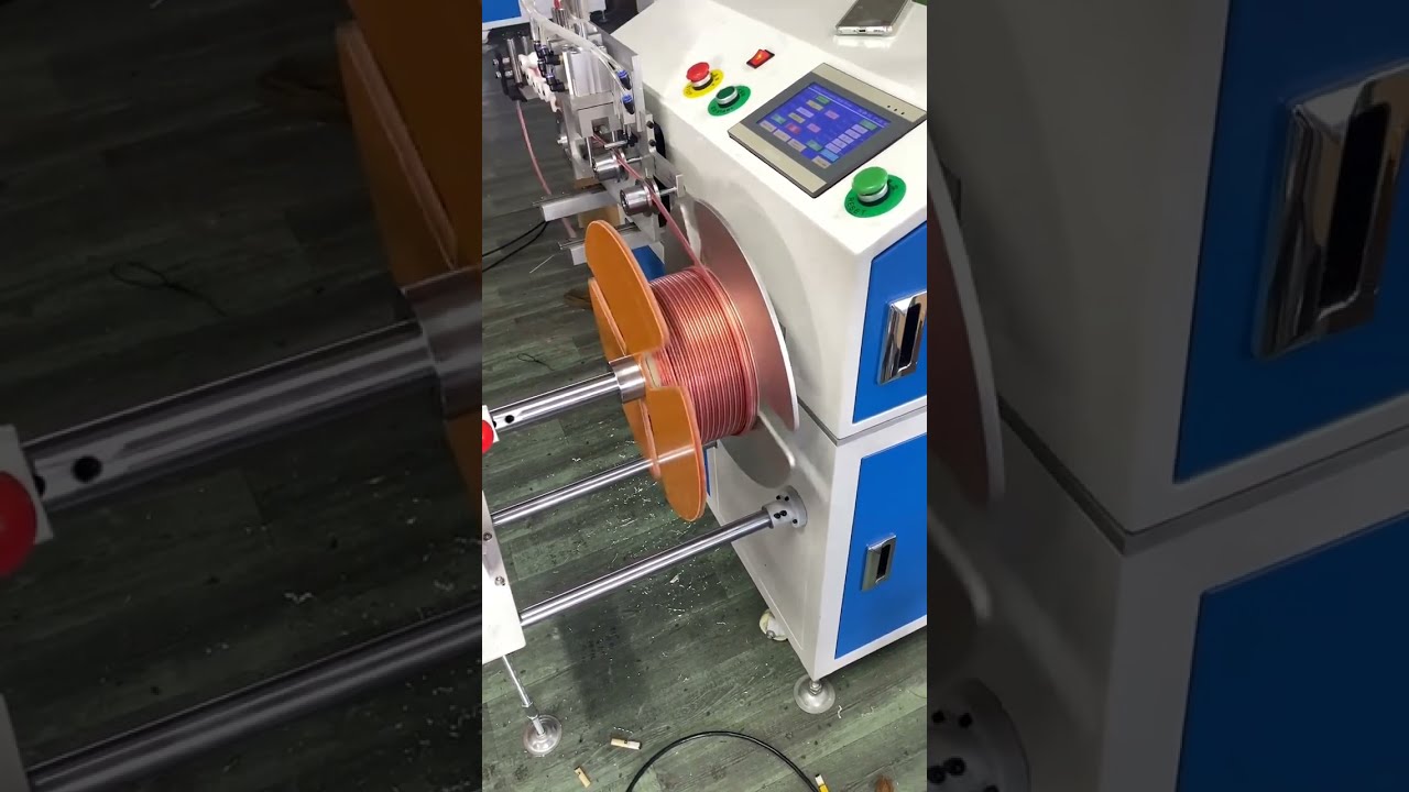 Machine automatique de comptage, dévidage, coupe, enroulement et bobinage de fil avec comptage précis