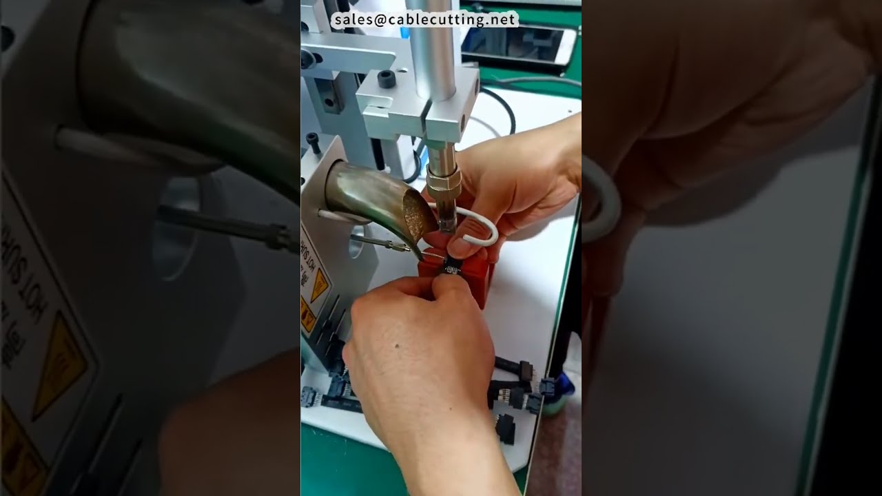 Machine à souder les câbles SATA 8P – Faible taux de défauts, soudures parfaites | Démo d'usine