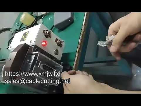 Machine à sertir RJ45 automatique Mini Plug pour câbles Cat6/Cat5 - Démonstration