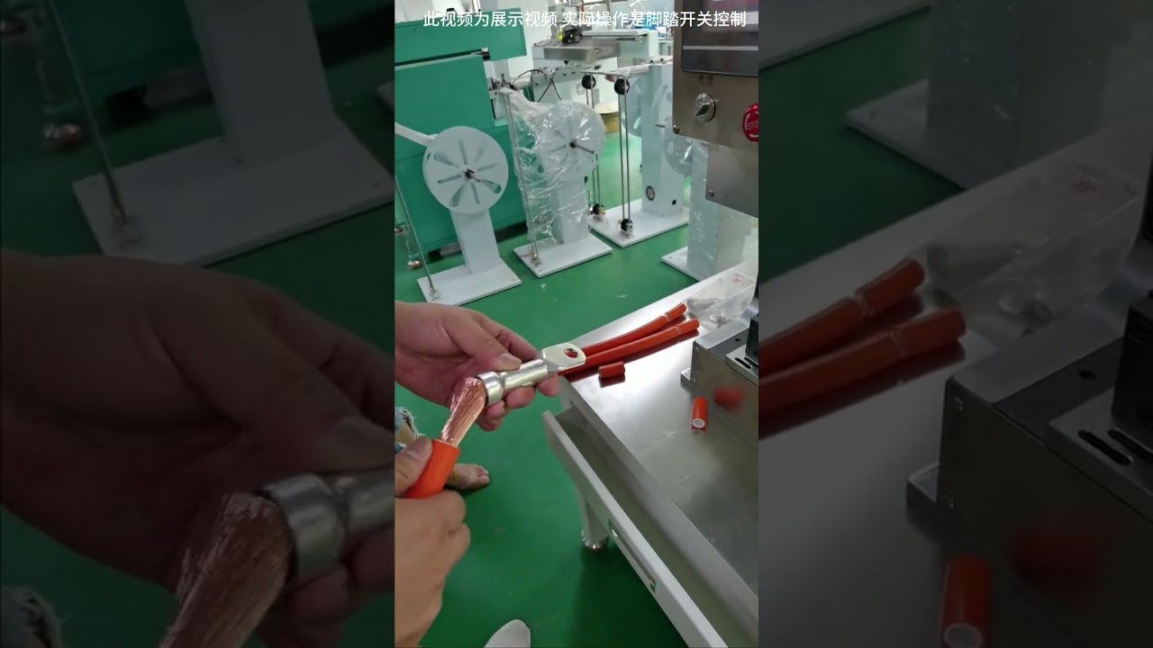 Validation client - Machine à sertir entièrement servo 30T électrique #usine #machine