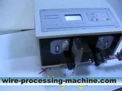 Machine de coupe et dénudage de fils double (WPM-09F) http://www.cablecutting.net/