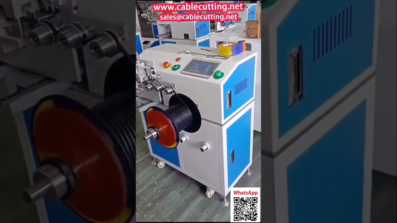 Wire and Electric Cable Coiling Machine with Meter Counter