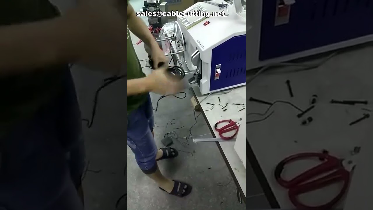 Machine à bobiner fil et câble USB à bas prix | Bobineuse-enrouleuse automatique