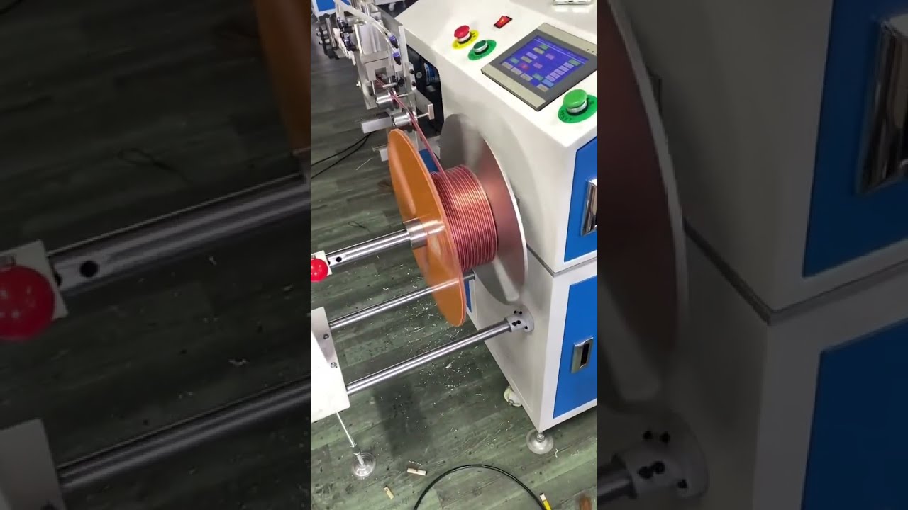 Découpe et mesurage précis pour le bobinage de fil de haut-parleur avec tri parfait