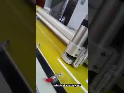Découpeuse automatique à lame pour ruban PVC - Machine de coupe industrielle