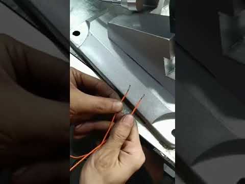 Machine à sertir automatique silencieuse 2T pour ceinture en cuivre – avec moule pour bornes de lampe néon et âme de fil