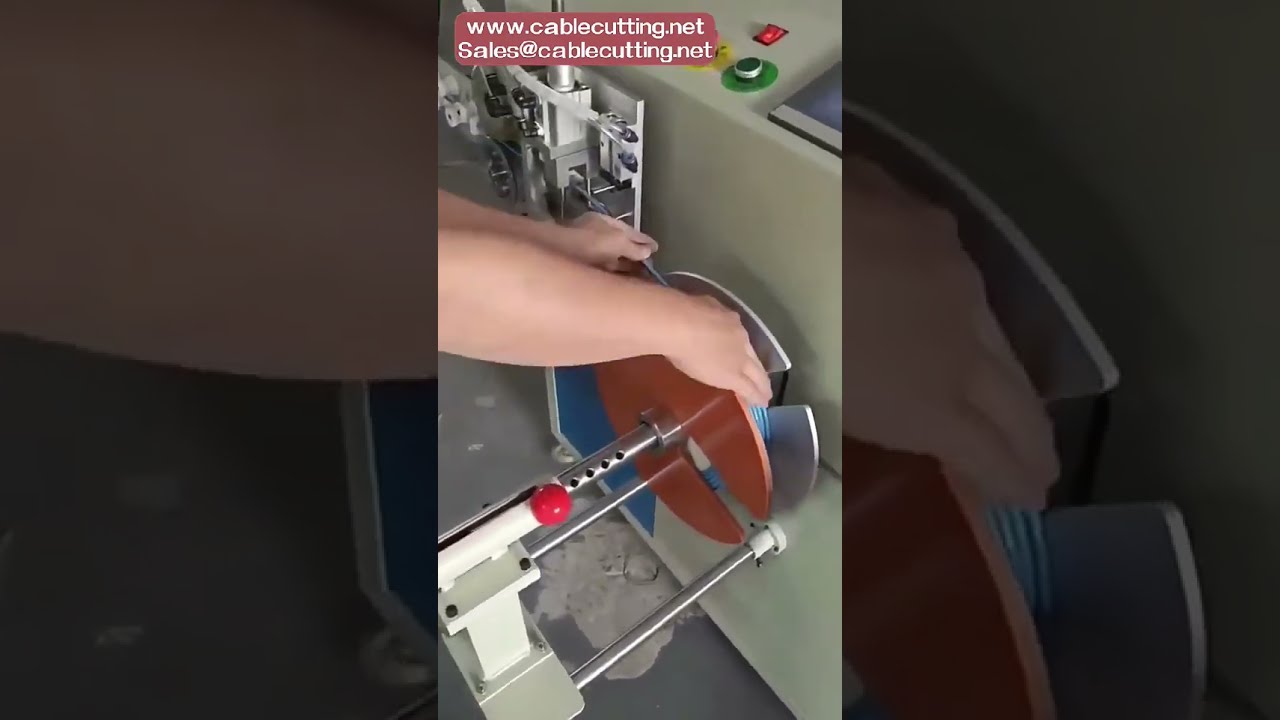 Machine à enrouler et lier fil, équipement de mesure et coupe pour diamètre 1 à 20 mm
