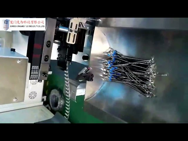 Machine automatique de coupe, dénudage et sertissage de fils | Haute précision