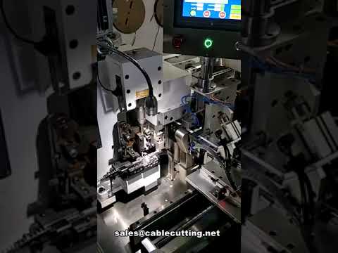 Machine entièrement automatique WPM-FCCM-51 : division, coupe, dénudage et sertissage de câbles plats
