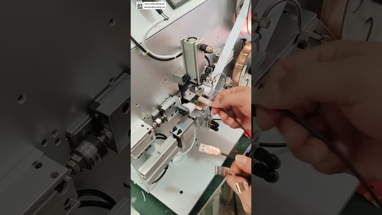Machine d'enroulement de feuille de cuivre pour tête de câble – Chargement/déchargement ultra-rapide en 6 secondes – Outil de blindage