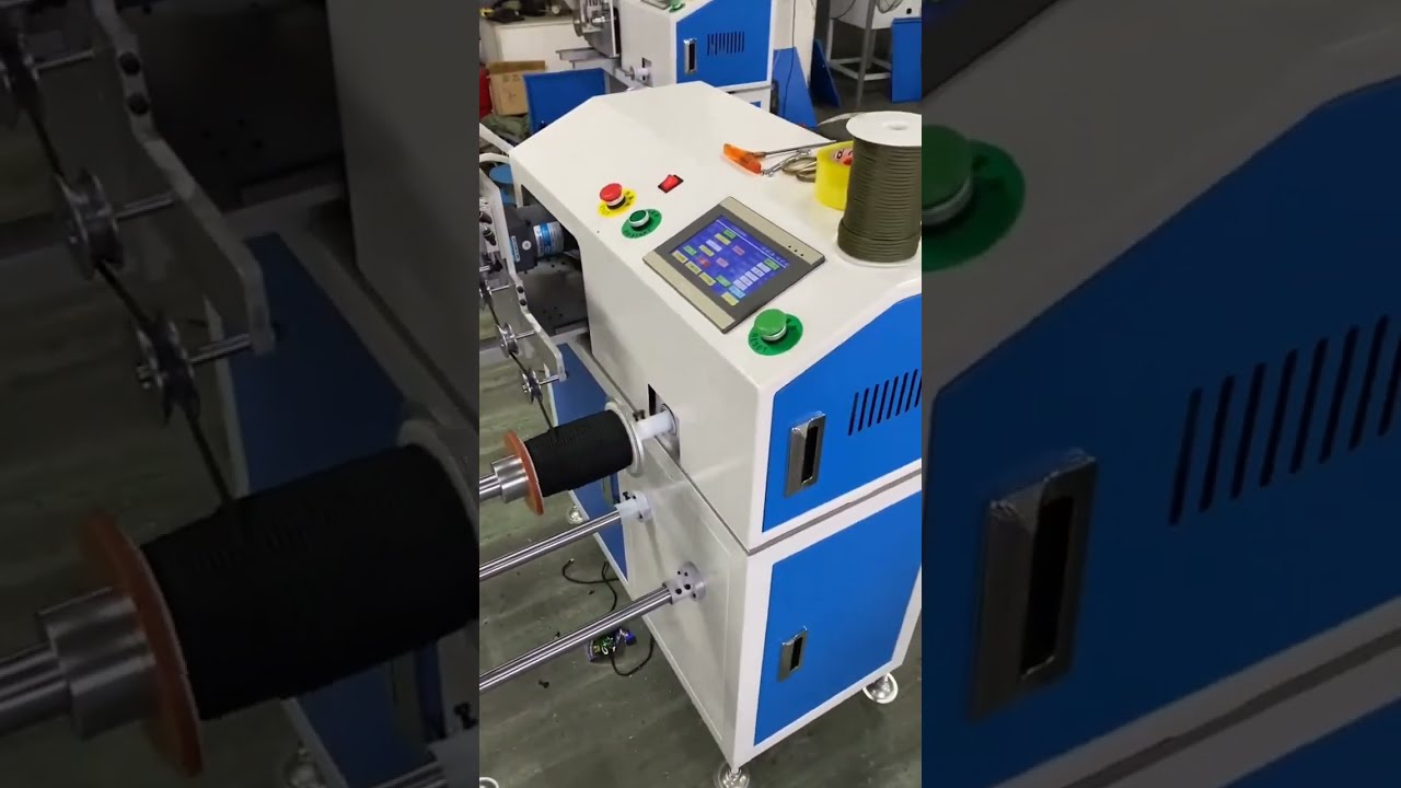 Machine tout-en-un automatique : comptage, tri, coupe, enroulement et bobinage de câbles #machine