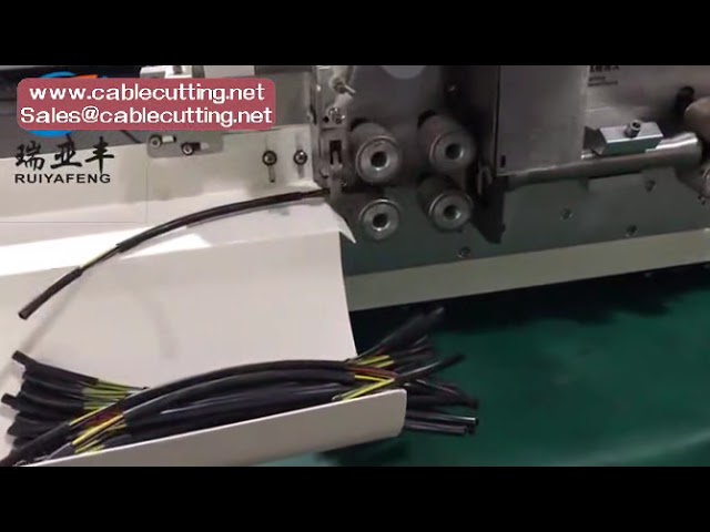Flat Cable Jacket and Core Cut and Strip Machine | Cable Peeling Machine