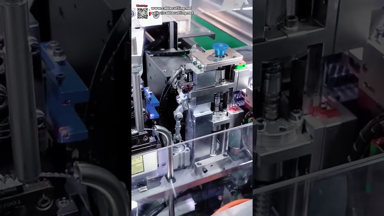 Machine à sertir automatique double extrémité pour traitement multifilaire haute performance