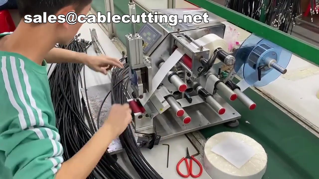 Machine d'étiquetage de rouleaux de bureau - Étiqueteuse enrouleuse