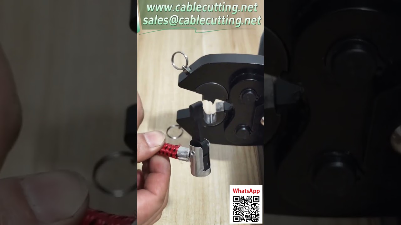 Machine de sertissage professionnelle : application réelle pour tube de pompe à air