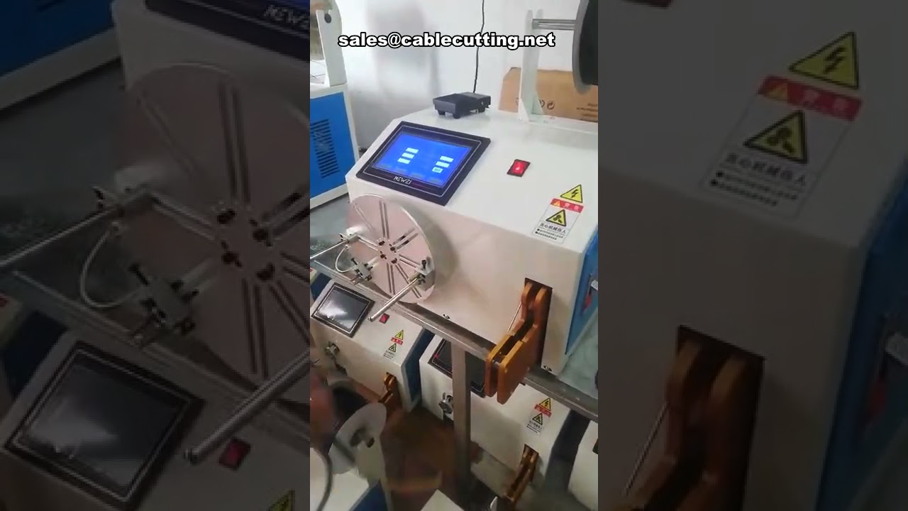 Machine de bobinage et ligaturage automatique