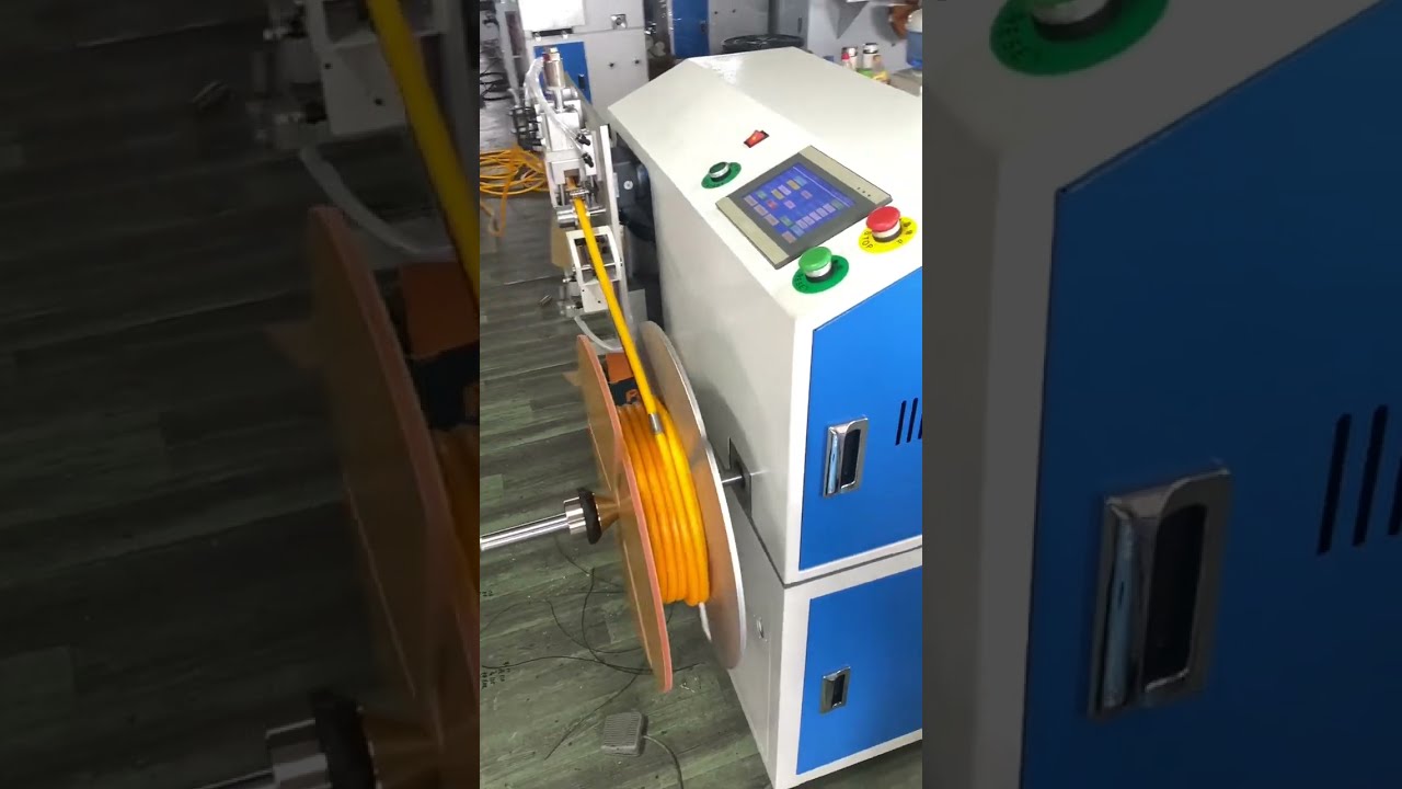 Machine automatique tout-en-un : comptage, tri, coupe, enroulement et bobinage de tubes pour jardin