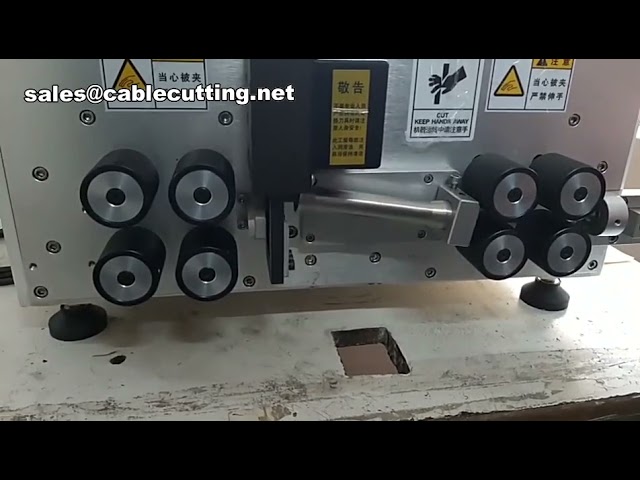 Machine à couper les fils 35mm, dénudeuse de câbles, lames de coupe de fil industrielles
