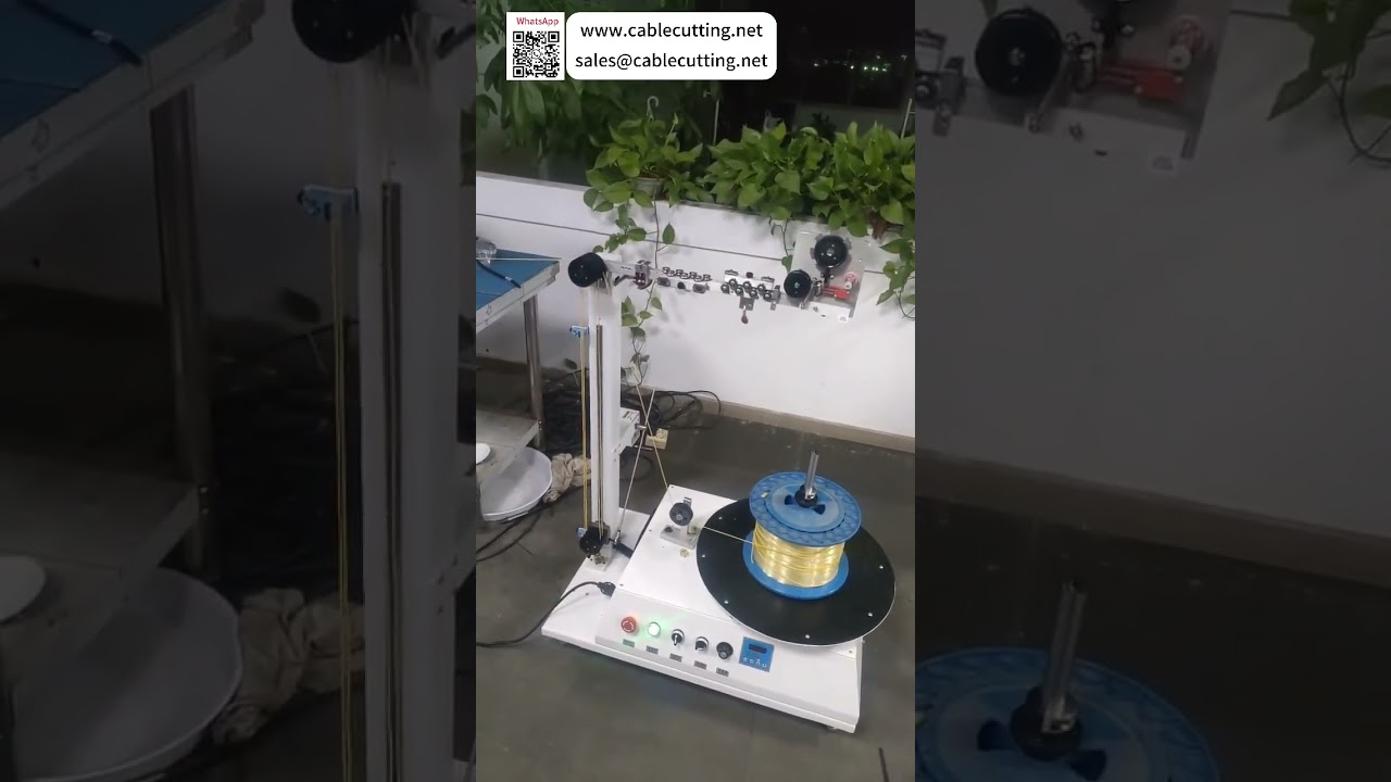 Dérouleur intelligent à vitesse variable sans palier pour fils sur bobine et fils libres de moins de 4 mm