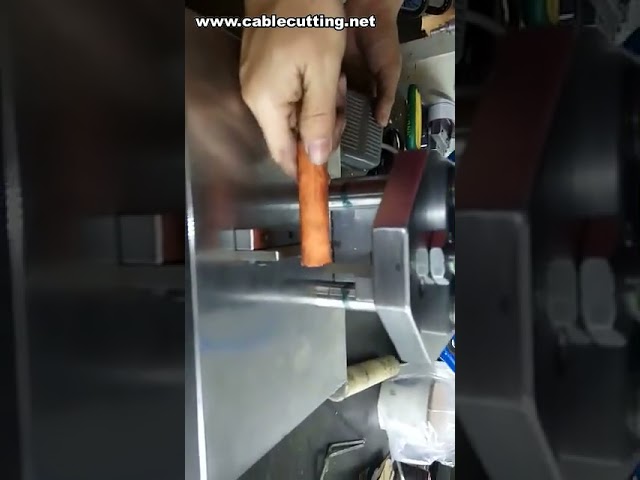 Machine de coupe de câbles pneumatique – Découpe précise pour câbles USB et données