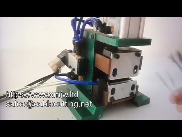 Dénudeuse Automatique WPM-3f - Machine à Dénuder les Câbles Multiconducteurs Pneumatique