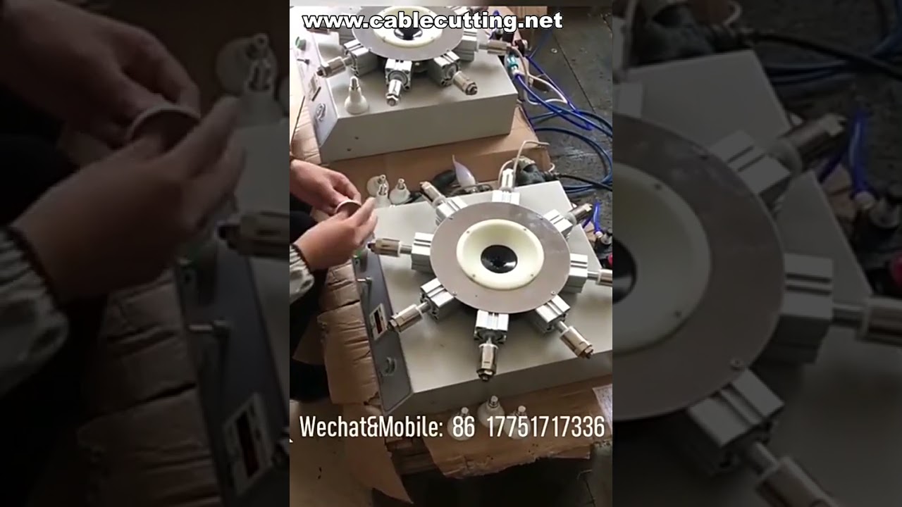 Machine de verrouillage de tête d'ampoule LED et pince de sertissage pour base de lampe - Assemblage LED en ligne