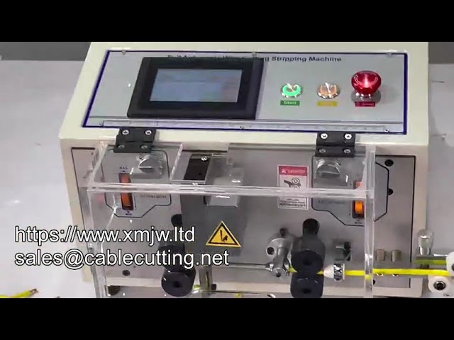Machine à couper et dénuder automatique WPM 02f - Coupe-fil et dénudeur de câbles efficace