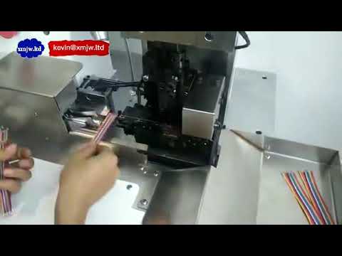 Machine de Sertissage Automatique pour Câbles Plats et Rubans - Sertisseuse Multi-fils