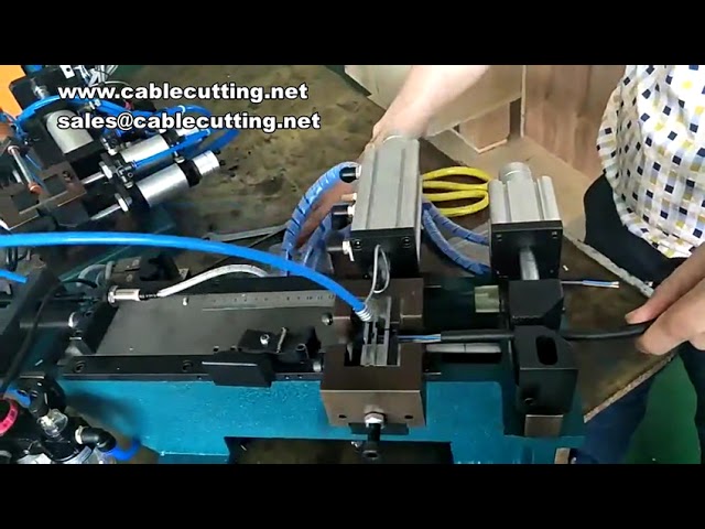 Machine de dénudage à chaud pour fils tressés - Décapage haute température des câbles de données
