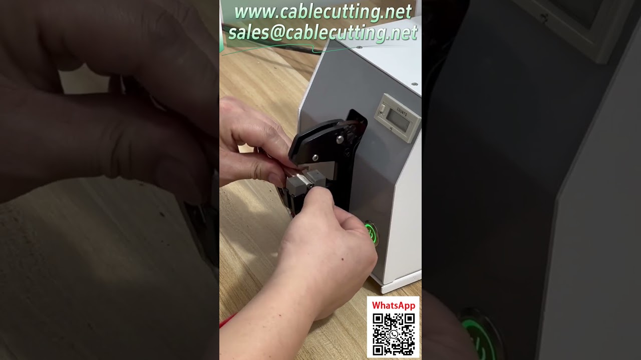 【Machine de Sertissage Électrique 65EC】Test de Sertissage de Pince Crocodile – Démonstration d'un Outil Haute Performance