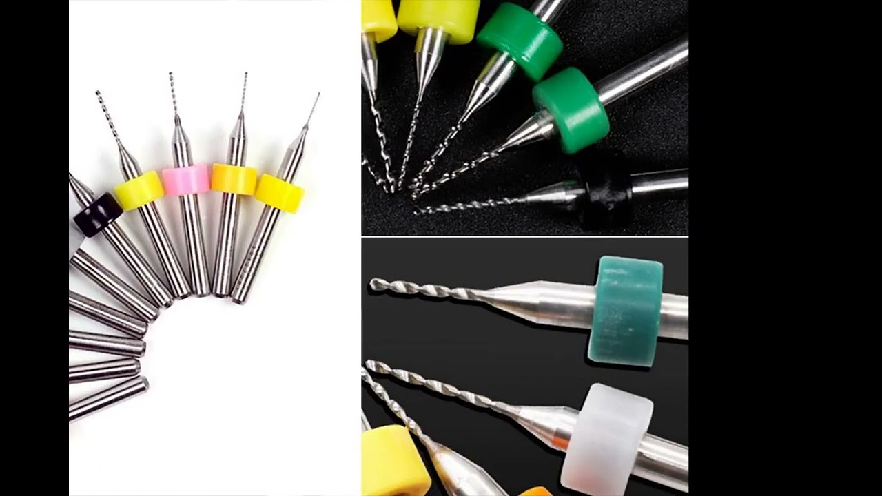 Fraise en carbure de tungstène 1,1 mm pour perçage PCB – Outil CNC de précision (lot de 1)
