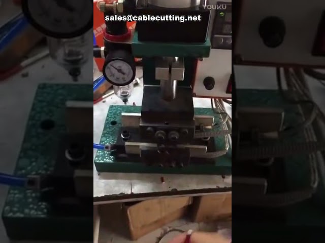 Dénudeuse verticale électrique à chaud - Machine de dénudage industriel pour fils