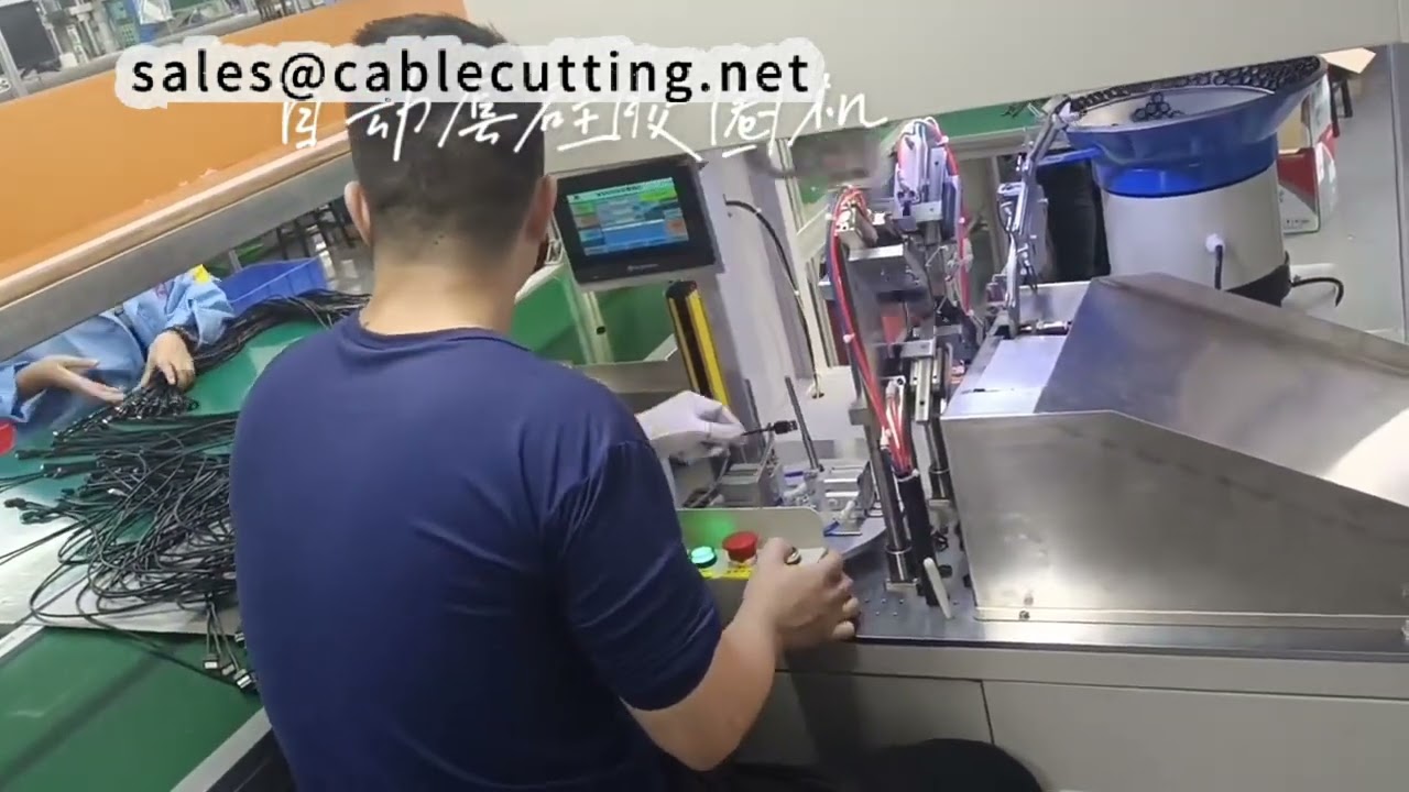 High Speed Automatic Silicone Ring Inserting Machine Demo