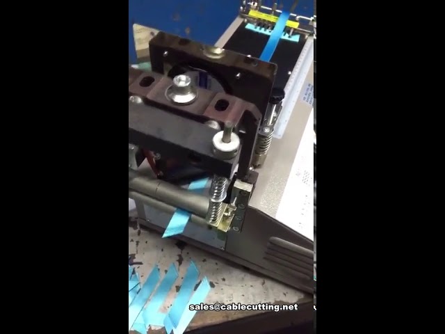 Machine de coupe de ruban automatique - Coupeuse à angle biseauté de précision