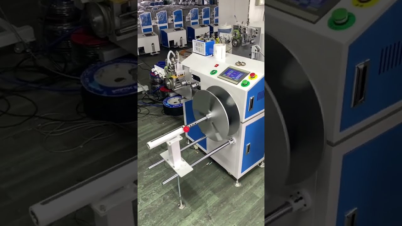 Dosage et bobinage précis de cordes en nylon 6 mm avec découpe thermique et liage automatiques
