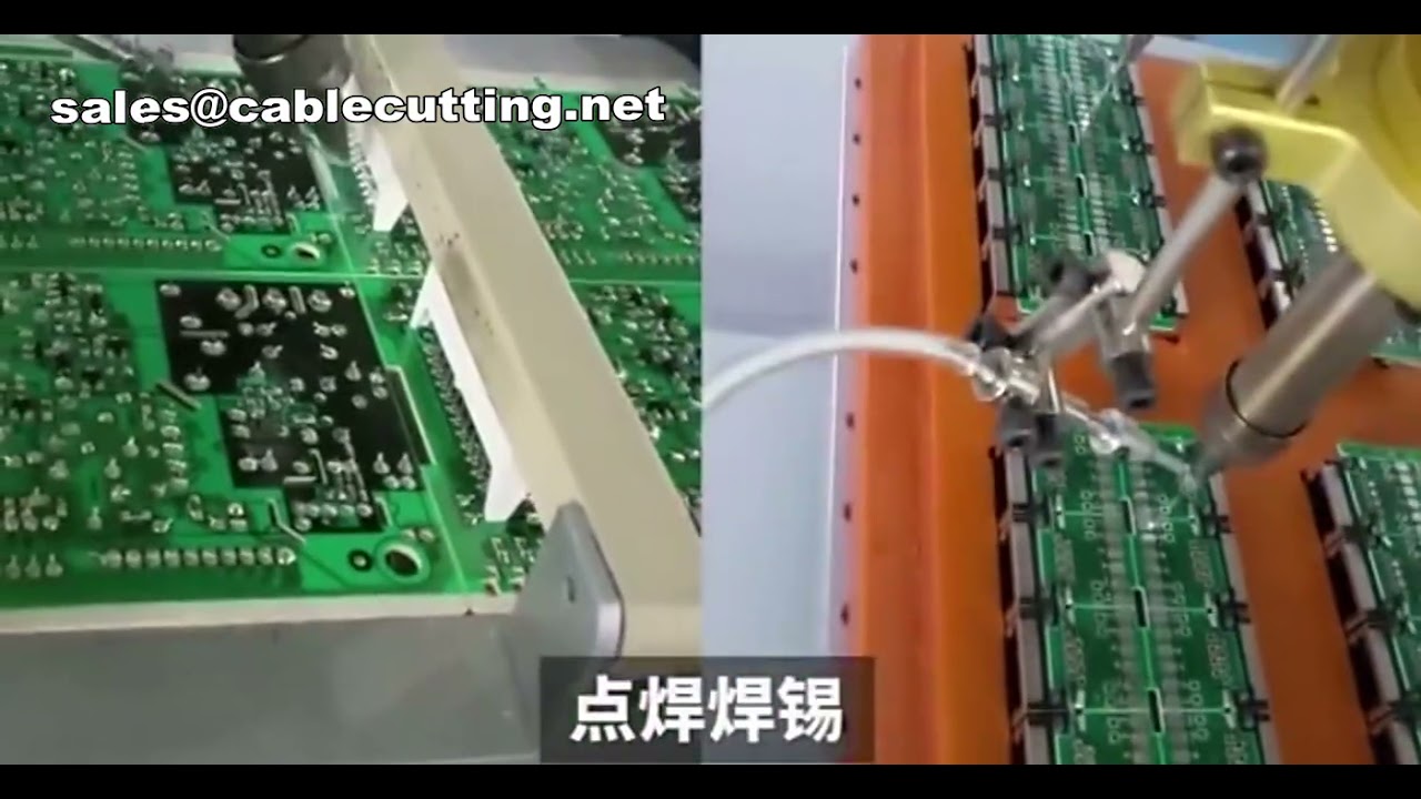 Machine à souder automatique de précision pour production LED et assemblage PCB