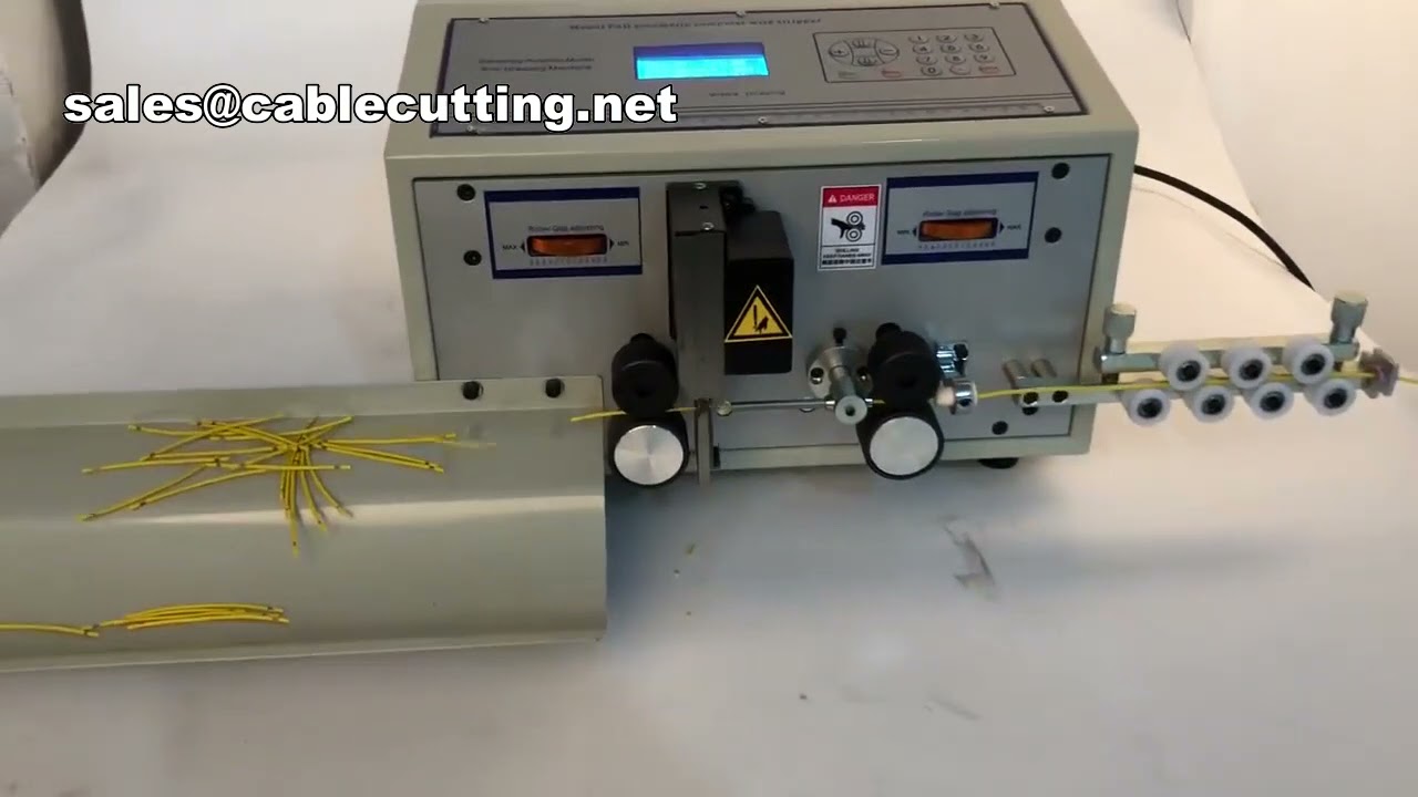 Machine à dénuder automatique pour câble 2,5 mm² - Dénudeuse de câbles industrielle performante