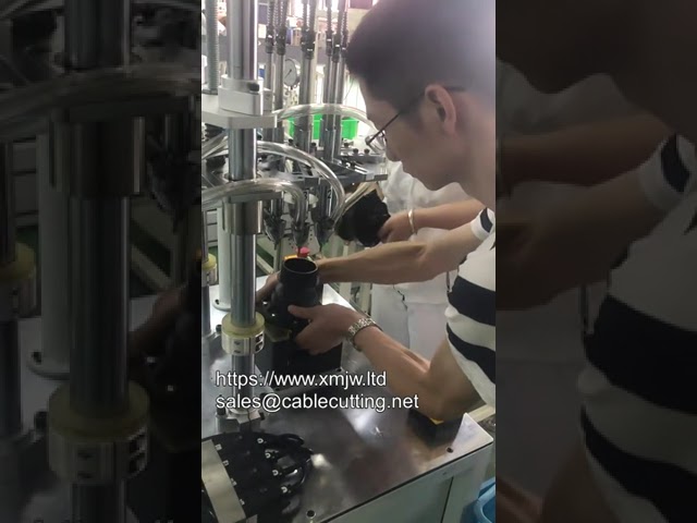 Machine de vissage automatique multiaxes au sol – Station unique avec soufflage d'air et axe fixe
