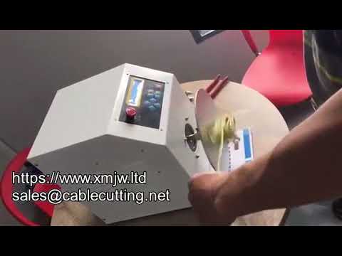 WPM 1070 Machine à bobiner et lier automatiquement les petits câbles et fils de ligature