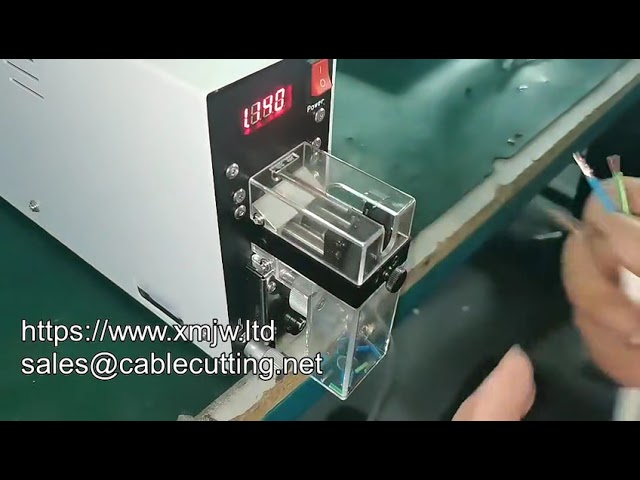 Dénudeuse de fils électrique portable industrielle – Machine à dénuder les fils fins facile à transporter