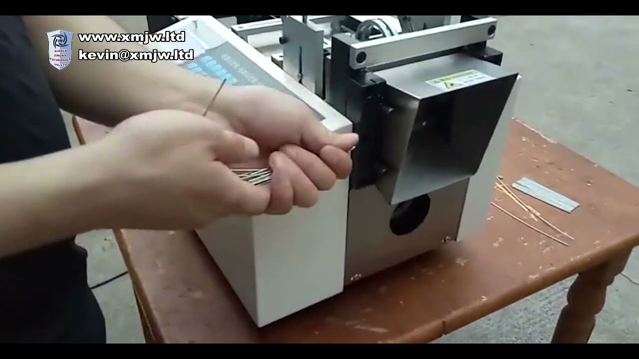 Machine de découpe de câbles métalliques à commande micro-informatique – précision et automatisation